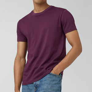 Venta al por mayor 100% algodón hombres camisetas marca de calidad con logotipo personalizado joven adulto casual transpirable secado rápido camiseta - Product Image 6