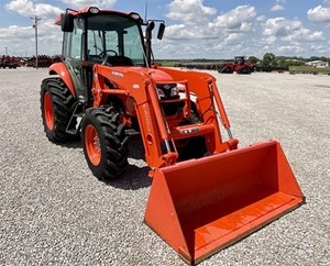 รถแทรกเตอร์70HP ล้อสำหรับ Kubota M7060รถแทรกเตอร์ที่มีคุณภาพดั้งเดิมพร้อมส่วนประกอบสำคัญด้านหน้ารวมถึงปั๊มเกียร์มอเตอร์ - Product Image 6