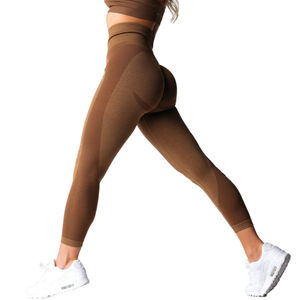 เลกกิ้งสำหรับผู้หญิงระบายอากาศได้ไร้รอยต่อพิมพ์ลายด้วยความร้อนชุดออกกำลังกายวิ่งออกกำลังกายในยิม - Product Image 3