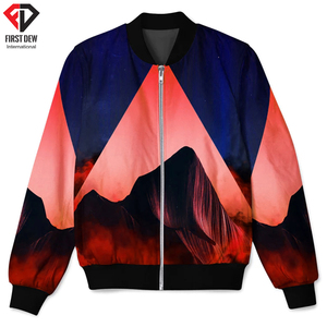 Blouson bombardier noir de haute qualité avec fermeture éclair sur les deux côtés et le bras gauche pour homme - Product Image 3