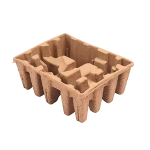 Livraison rapide en gros Emballage de pâte à papier écologique Emballage de produit électronique Emballage de plateau de pâte Fabriqué au Vietnam - Product Image 3
