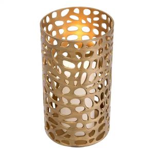 Soporte votivo de luz de té de hierro tradicional con diseño de corte láser fino para festivales culturales y ceremonias espirituales - Product Image 6