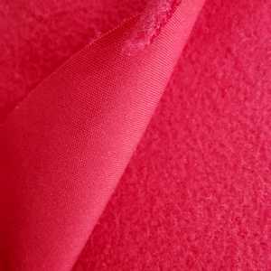 Bleu 3 couches respirant poids lourd Softshell veste tissu imperméable mémoire caractéristique laminé polaire pour les filles utilisation en extérieur - Product Image 2