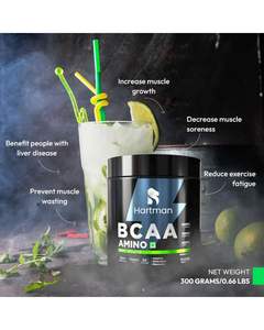<b>BCAA</b> <b>Powder</b> for Athletes Natural Boost Muscle Recovery Performance Leucine Isoleucine Valine Blend for Everyone Pregnant Women - Product Image 4