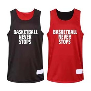 Reversible Breathable Summer Basketball Uniforms Professional Customized Color Size Logo Jersey <b>Sale</b> - Product Image 1