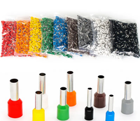 Elmex Lug Insulated Cord End Terminal Tube Cable Bootlace Ferrule Wire Connector Needle Crimp