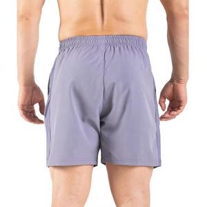 Pantalones cortos deportivos de lona con logotipo personalizado para hombre, para correr, gimnasio, fitness, cintura media, de secado rápido, ecológicos, transpirables, de alta calidad - Product Image 2