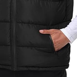 Chaqueta acolchada con diseño de logotipo personalizado para hombre, Abrigo acolchado con burbujas de invierno, chaquetas acolchadas brillantes para hombre subidas por Dress Sports - Product Image 3