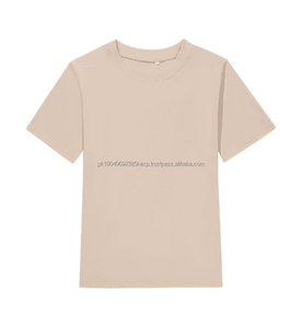T-shirt décontracté à manches courtes pour femmes en tricot à motif de couleur unie de haute qualité - Product Image 2