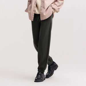 Custom Nylon Oversized Sweatpants for Men and Women Solid Pattern <b>Baggy</b> Wide Leg Sweat Jogger <b>Track</b> <b>Pants</b> Flared <b>Pants</b> - Product Image 5