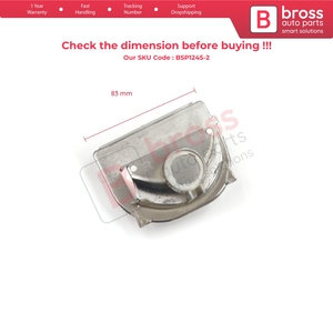 Rétroviseur extérieur droit BSP1245-2 avec lentille de clignotant blanc transparent pour Sprinter MK3 907 910 2018-actuel 9109064600 - Product Image 6