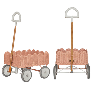 รถเข็นหวายสำหรับเด็กทำด้วยมือจากเวียดนาม - Product Image 2