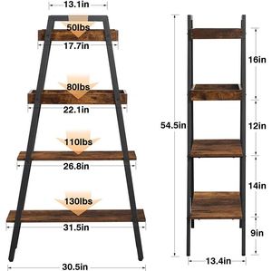 New unique design metal & wood <b>storage</b> shelving <b>rack</b> bulk quantity wholesale for home hotels and restaurant <b>kitchen</b> living room - Product Image 5
