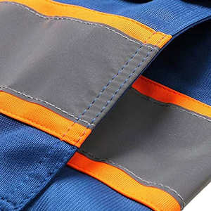 Veste de sécurité haute visibilité pour hommes de haute qualité, conforme aux normes ANSI/EN ISO Classe 2, imperméable, avec LED clignotantes et réfléchissantes, pour l'hiver, vente en gros - Product Image 4