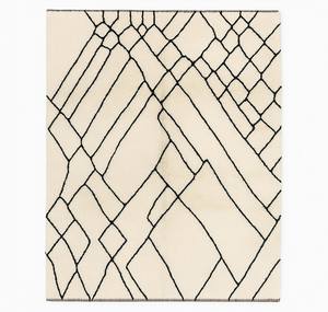 Tapis en laine moderne noué à la main à motif marocain personnalisable Tapis d'extérieur pour intérieurs et maisons de luxe - Product Image 6