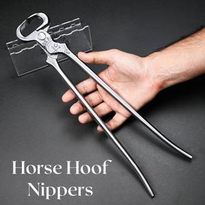Outils professionnels de fer-ferrant Pinces à sabots pour chevaux Soins des sabots équins Performances fiables pour les maréchaux et les vétérinaires - Product Image 2