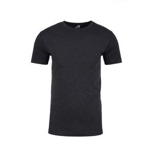 T-shirts décontractés à manches courtes pour hommes T-shirts unis de niveau supérieur ajustés CVC Construisez votre marque T-shirt pour hommes T-shirt en trois mélanges - Product Image 1