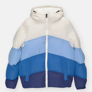 Abrigo corto acolchado de invierno 2024 para mujer, chaqueta con cremallera, cuello levantado, prendas de vestir cálidas de Color sólido para mujer, chaqueta acolchada informal acolchada - Product Image 2