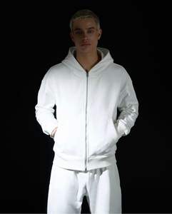 เสื้อยืดผู้ชายวินเทจขนาดใหญ่พิเศษลายกราฟิกสีทึบพิมพ์ลายไซส์ใหญ่พิเศษชุดวอร์มผ้าฝ้ายหนาสไตล์สตรีทแวร์ถัก - Product Image 3