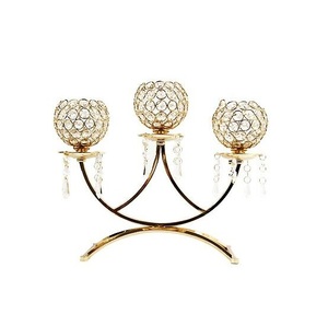 <b>Hammered</b> Design Metal Candle <b>Holder</b> for Table Settings and Centerpieces with Exquisite Craftsmanship for Unique Styling - Product Image 2