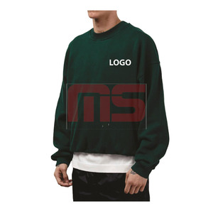 Nouvelle Arrivée 2025 – Sweat-shirt Homme Oversize Uni Personnalisable avec Logo, 100% Coton Anti-Boulochage, Polaire 400g - Product Image 1
