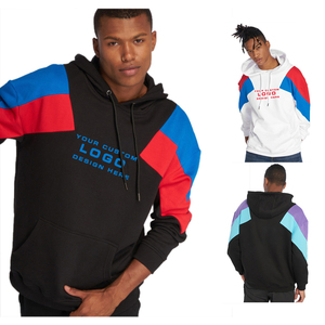 Sweat à capuche pour homme de haute qualité, 100% coton, streetwear personnalisé, impression lourde, logo, col à capuche, hiver, rapide - Product Image 1