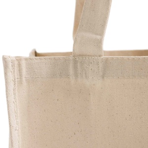 Women's Carry All OEKO-<b>TEX</b> & Vegan Certified 100% Cotton Canvas Tote Bag with Customizable Closure - Product Image 6