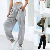 Pantalones Cargo Holgados y Gruesos para Mujer, Tallas Grandes, Transpirables, Estilo Casual, Deportivos, para Correr, con Puños, Hip Hop, Danza, Ecológicos