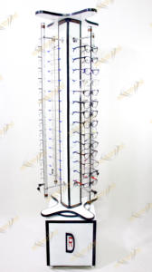 ที่วางแว่นตาโลหะแบบหมุนได้แท่นวางแว่นตาทันสมัย - Product Image 2