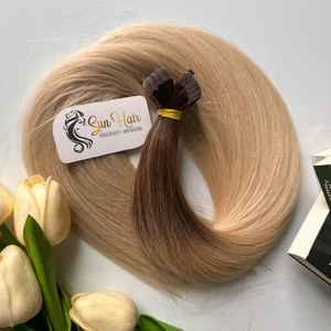 ผมต่อแท้ 100% แบบตรงธรรมชาติ สีสั่งทำได้ เครื่องเย็บแบบ Double Weft  เทปติดผม Remy Super Double Drawn คุณภาพสูงจากเวียดนาม - Product Image 1