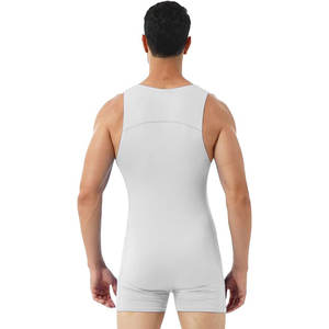 เสื้อกล้ามนักมวยปล้ำโพลีเอสเตอร์รุ่นชายเสื้อกล้ามเสื้อกล้ามนักมวยปล้ำแบบชิ้นเดียว - Product Image 4