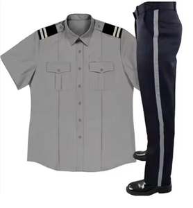 เสื้อยืดแขนสั้นสะท้อนแสงคุณภาพพรีเมียม ชุดยูนิฟอร์มเจ้าหน้าที่รักษาความปลอดภัยแบบกำหนดเอง ขายส่งเสื้อผ้าสำหรับงานด้านความปลอดภัย - Product Image 2