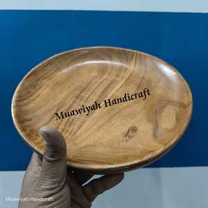 New Design Wooden Plate Acacia Wood Serving plate Kitchen Dinner <b>Dinnerware</b> Wooden Dinning Plates At lowest price - Product Image 5