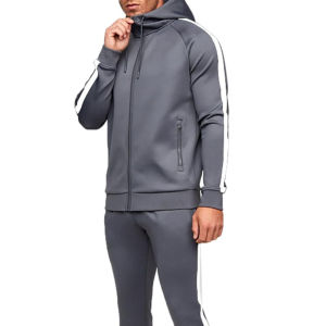 OEM, survêtement lourd à fermeture éclair, vêtements d'entraînement unisexes sur mesure, ensembles de jogging de haute qualité pour hommes et femmes, style hiver - Product Image 2