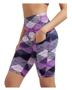 กางเกงขาสั้นใส่เล่นกีฬาของผู้หญิงกางเกงขาสั้นใส่เล่นกีฬาแบบไร้รอยต่อกางเกงขาสั้นเล่นโยคะโลโก้ออกแบบได้ตามต้องการ - Product Image 1