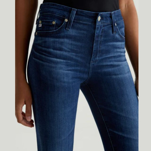 Jeans skinny en coton ample à taille haute sexy et tendance pour femmes, pantalon en denim décontracté extensible confortable, respirant, avec strass - Product Image 3