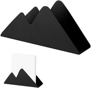 Black Color Stylish Metal Napkin Holders for Table,Metal Napkin Dispenser for Kitchen,Napkin Holder <b>Freestanding</b> - Product Image 2