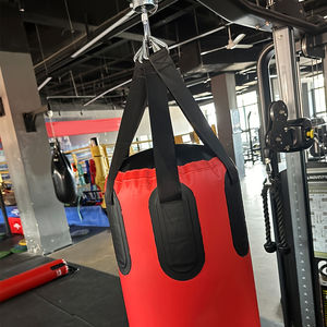 Sacs de frappe lourds en cuir véritable et PVC avec remplissage de sable, écologiques, entièrement personnalisables, équipement d'entraînement de boxe - Product Image 3
