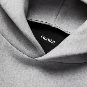 Unisex 100% Cotton French <b>Terry</b> Pullover Oversized Breathable Hoodie Set with Sweatpants <b>Bulk</b> Wholesale Plus Size Tracksuits - Product Image 5