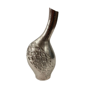 HANDMADE ROUND MATT <b>BLACK</b> LARGE <b>SMALL</b> FLOWER <b>VASE</b> METAL LARGE <b>BLACK</b> HAMMERED MODERN FLOWER <b>VASE</b> for HOME DECORATION - Product Image 2