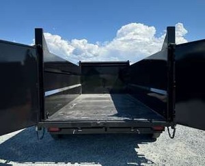 Remolque Volquete Telescópico de Alta Calidad 7x14, Remolque Volquete Agrícola de 14,000 lb a Buen Precio - Product Image 3