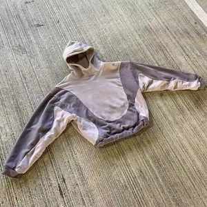 Poids lourd 100% coton sweat surdimensionné mode Streetwear sweat à capuche avant Logo tissu tricoté pour la saison d'hiver - Product Image 1