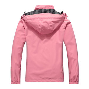 Chaqueta Softshell de manga larga con cremallera para mujer de alta calidad 2025 precio de fábrica chaqueta Softshell de estilo cómodo de algodón de invierno - Product Image 2