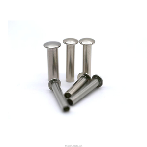 Rivet semi-tubulaire à tête en acier inoxydable pour fixation métallique M4 M5 Classe 4 Grip 1.1-1.5 - Product Image 1
