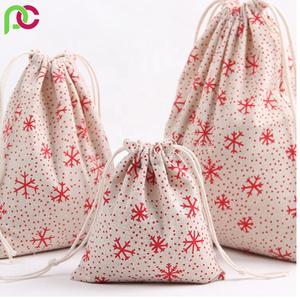 High Quality Linen Drawstring <b>Gift</b> <b>Bags</b> Pouch Customizable Logo <b>Christmas</b> Shopping <b>Bags</b> Small Drawstring <b>Bag</b> - Product Image 6