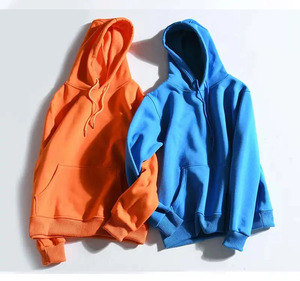 เสื้อสเวตเตอร์ลำลองสำหรับผู้ชายเสื้อฮู้ดแขนยาวแบบมีเชือกดึงแขนยาวผ้าคอตตอนผ้าฟลีซบุผ้า100% พิมพ์ลายกำหนดเองได้ - Product Image 2