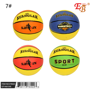 7 # Basketball 48PC/CS Logotipo personalizado impreso en material de goma de cubierta de PU para uso en entrenamiento - Product Image 1