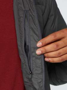 Chaqueta acolchada para hombre, abrigo de burbujas, Logo OEM, gran tamaño, Burbuja, color negro, para invierno - Product Image 4