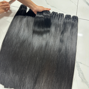 Meilleur Vente en Gros Compétitif Paquets de Vague de Corps Extensions de Cheveux Vietnamiens Vierges Crus Remy Trame de Cheveux Vague Naturelle Styles Jerry Curl - Product Image 4