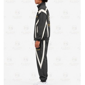 Ensemble de survêtement ample et oversize pour homme, pantalon de jogging en nylon, coupe-vent, streetwear, ensemble 2 pièces personnalisé pour homme - Product Image 3
